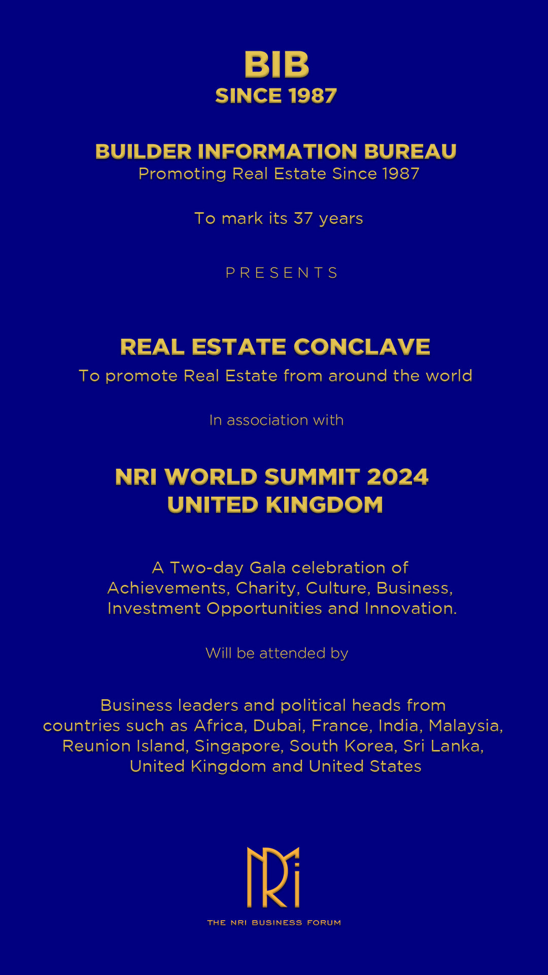 NRI World Real Estate Conclave